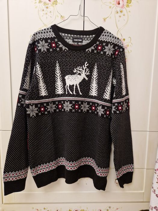 Pulovăr iarna Crăciun marimea L