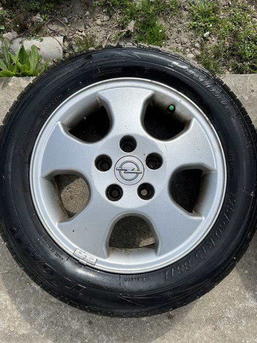 Set jante Opel r15 cu cauciucuri vara Tigar 195/60/15