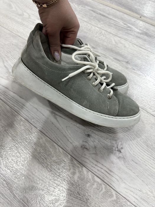 Кеды Кожа - замша в хопошем состоянии