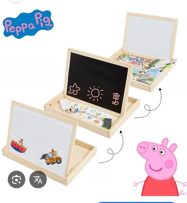 Peppa Pig Магнитна дървена дъска