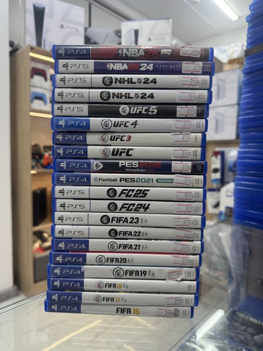 Б/У диски ps4/ps5
