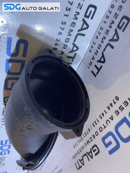 Tub Tubulatura Conducta Admisie Filtru Aer VW Touareg 2.5 TDI BAC BLK BPD BPE 2003 - 2010 Cod 7L0129533