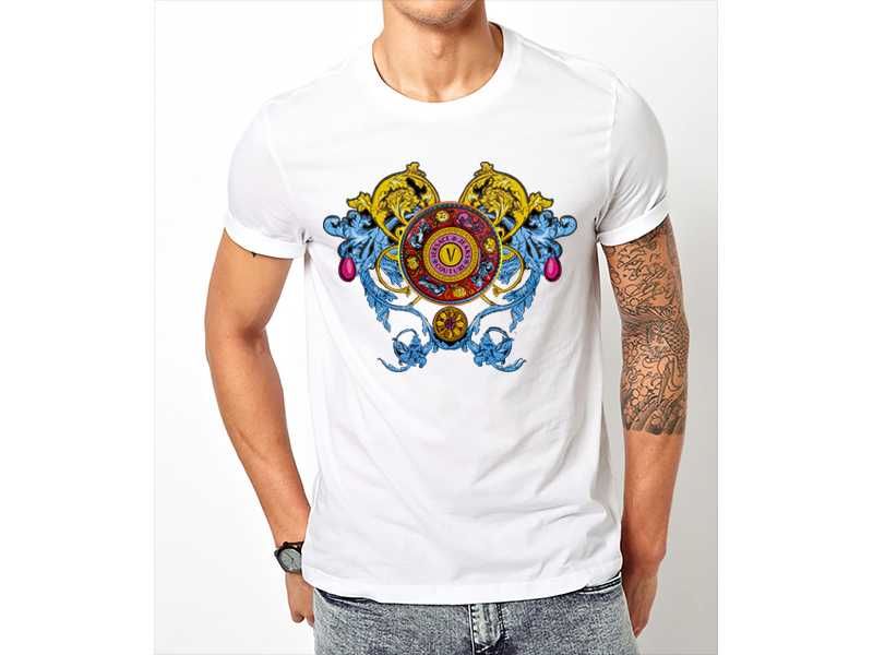 Мъжка тениска Versace принт 8 модела