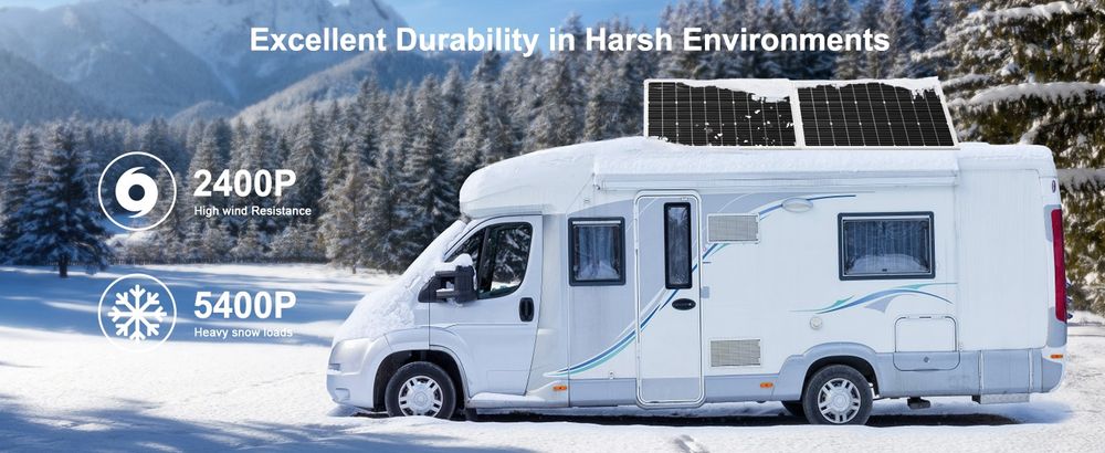 Panou solar Dokio 100W 18V rigid cu tempering glass
Greutate 1.1kg
Pro