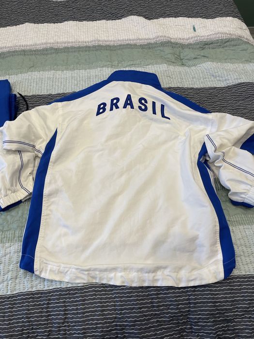 Комплект Анцуг Nike Brasil Brazil Бразилия Футбол 1998 Jordan Ronaldo