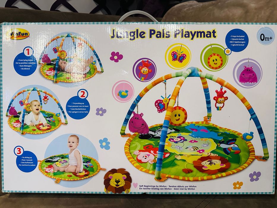 Активна гимнастика Jungle Pals Playmat