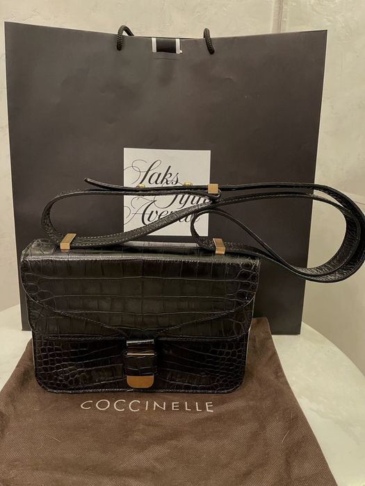 Сумка - Coccinelle Croco Black