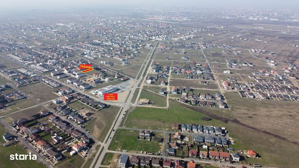 Teren PREMIUM Mosnita - langa Lidl Drumul Boilor