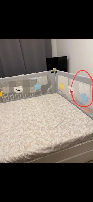 Bariere protectie pat siguranta bebe
