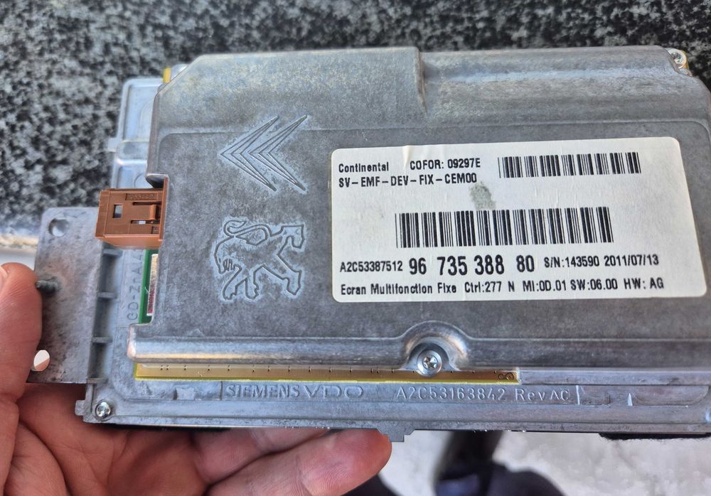 Радио Навигация за Ситроен Пежо Ц5 Х7 Harman Becker RNEG My way BE6450 RT4/RT5 Citroen C5 III X7 Radio CD Bluetooth
