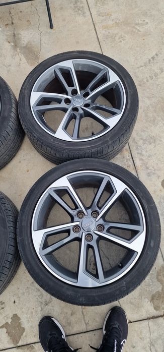 Jante Audi B9  R18 S-LINE + Pirelli P7 245/40 R18 – IMPECABILE