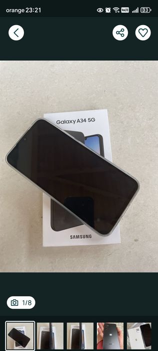 Samsung a34 5 g black