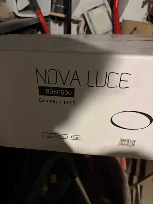 7 броя LED плафони Nova Luce  9060600 Dimmable IP 20