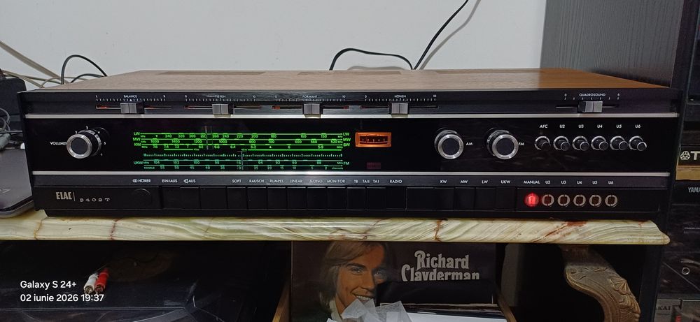 Amplituner vintage Elac 3402
