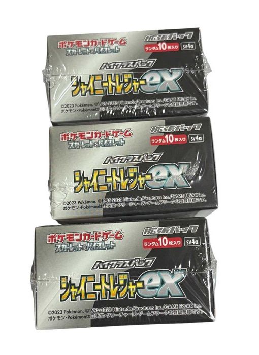 1 x Booster box - Pokémon Card Game Shiny Treasure ex - Japanese