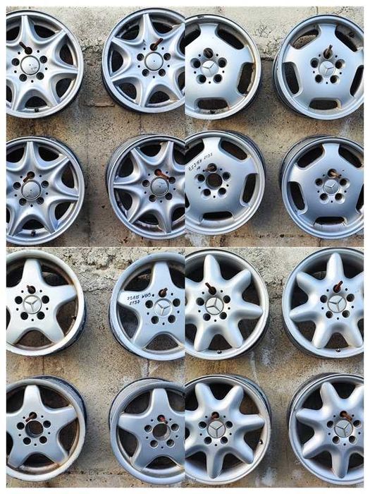 Джанти алуминиеви от Мерцедес цолове 15 и 16 17 18 и 19