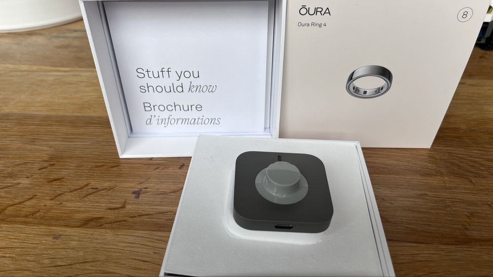 Зарядно за Oura Ring 4 размер 8