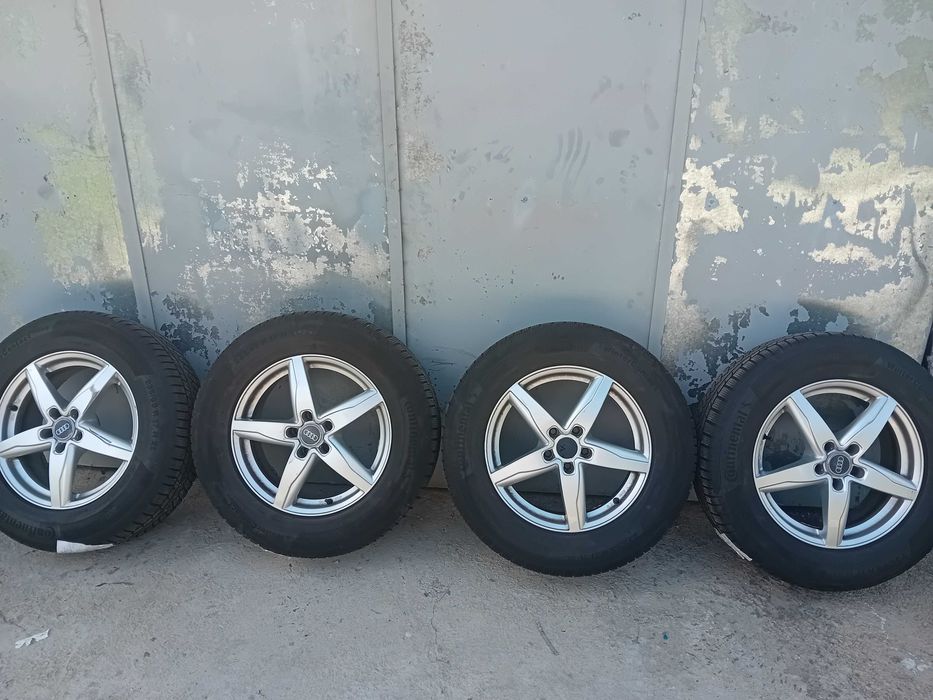 Алуминиеви джанти със зимни гуми за Ауди Q 5 17/235/65