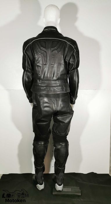 Costum moto piele HEIN GERICKE dama marime geaca 40, pantalonii 42