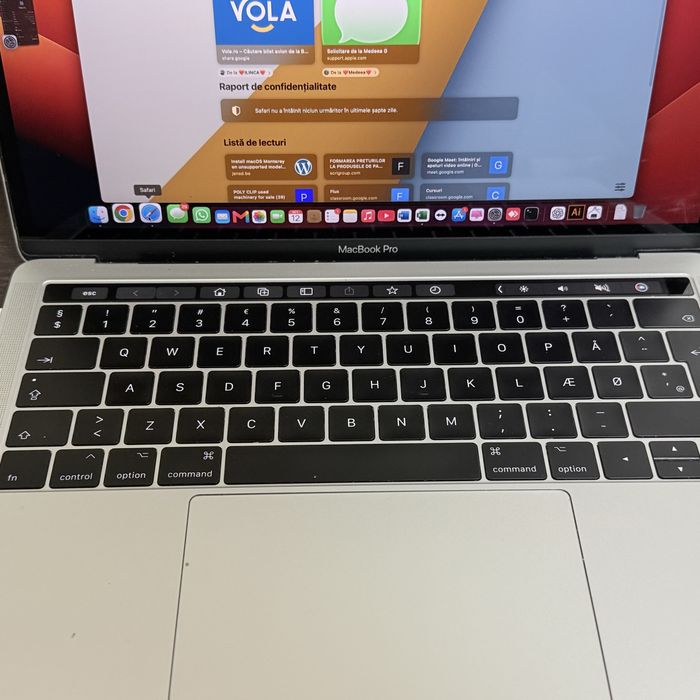 Macbook pro touchbar 2017 A1706