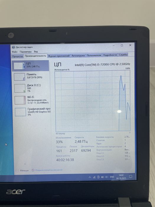 Ноутбук Acer e5-576 i5