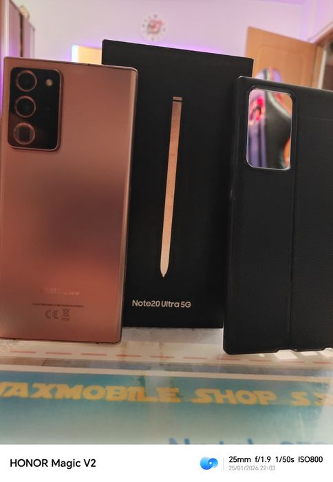 Samsung Galaxy Note 20 Ultra 5G-256 GB Bronze / impecabil