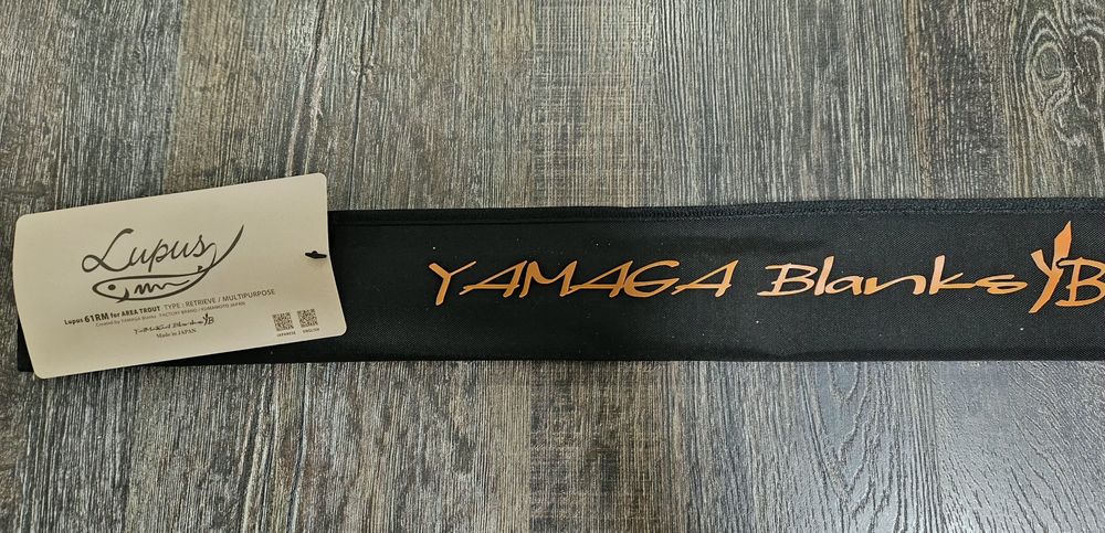 Спининг Yamaga Blanks Lupus 61RM