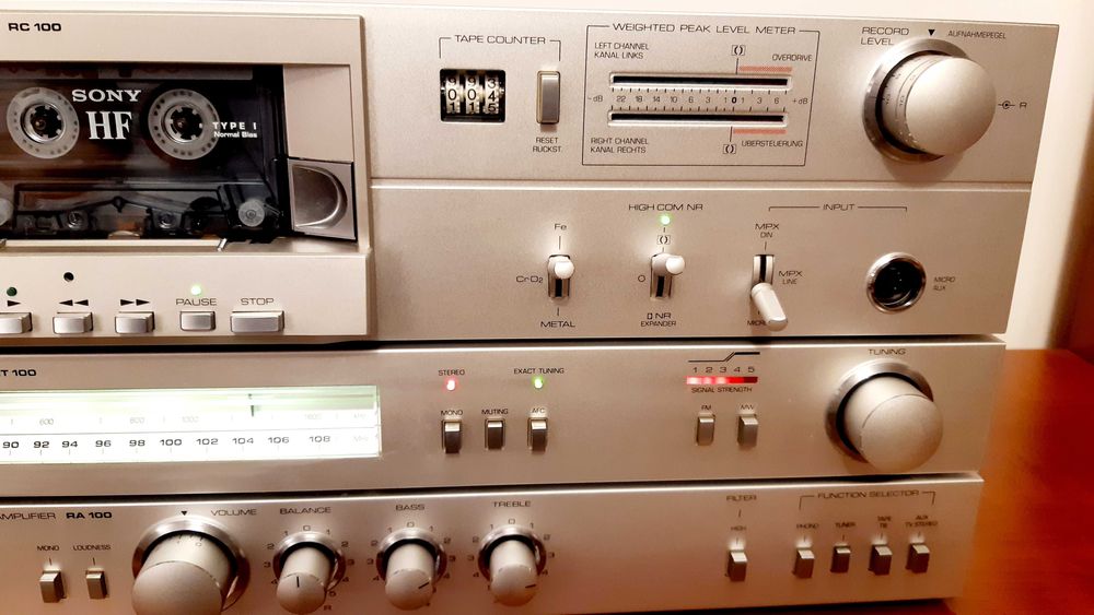 Linie audio Telefunken System R100, SILVER SERIES
