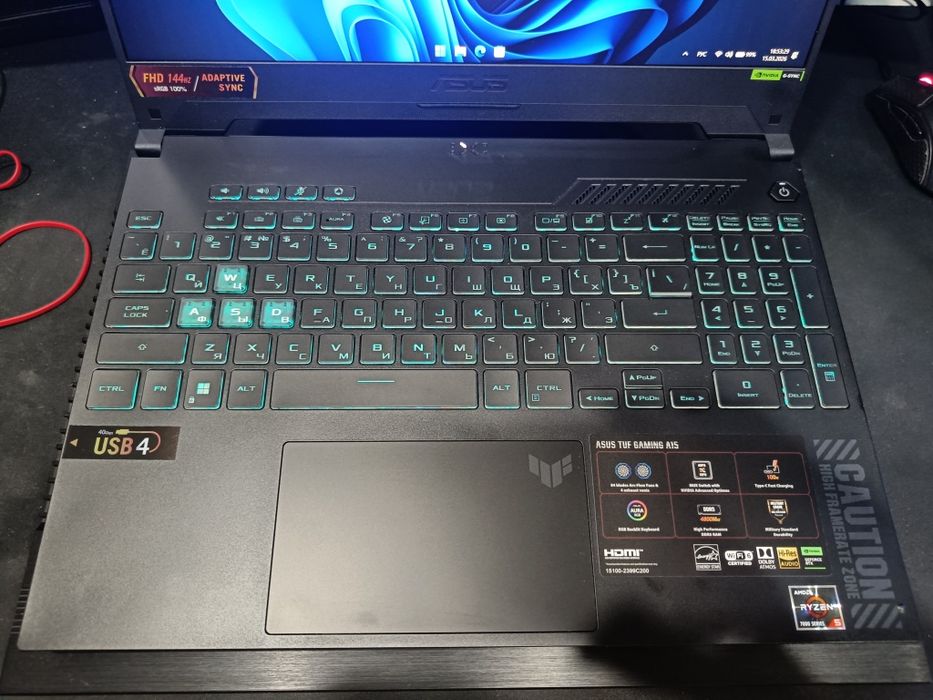 Ноутбук ASUS TUF Gaming A15