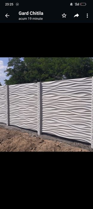 Garduri, gard placi beton Dâmbovița Argeș Prahova București Giurgiu