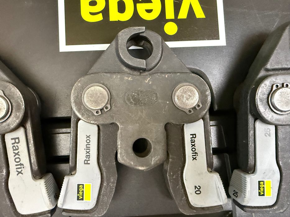 Viega Raxofix / Raxinox Оригинални пресови челюсти 16 / 20 / 25 mm + Sortimo куфар