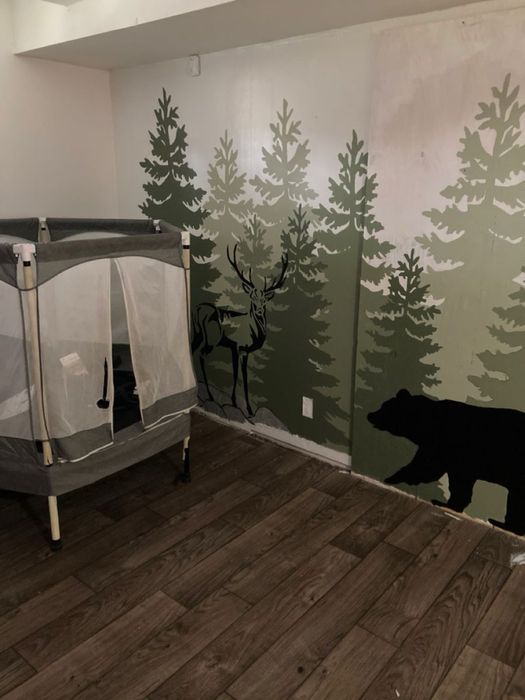 Rassom, devorga rasm chizish xizmati