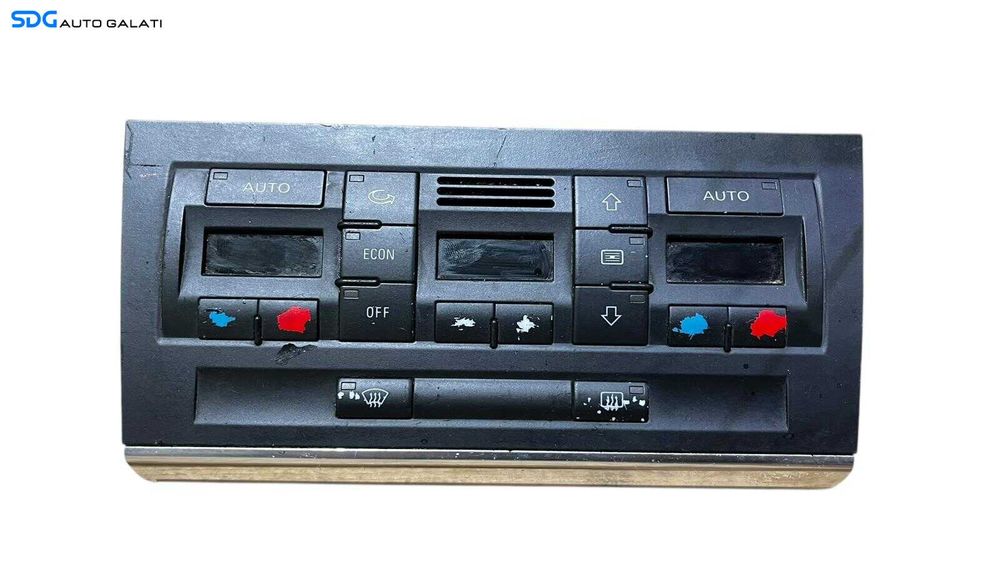 Panou Modul Unitate Comanda AC Aer Conditionat Clima Climatronic Audi A4 B6 2001 - 2005 Cod 8E0820043H [LC0701]
