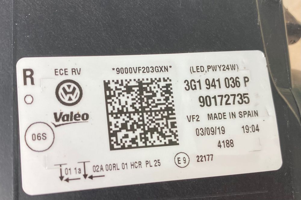 Фарове far Led фар за Фолксваген Пасат Б8 фейс Vw Passat B8 facelift