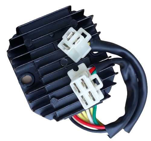 Regulator Tensiune Releu Scuter GY6 125cc 150cc 2 Mufe 7 Fire CHINA 4T