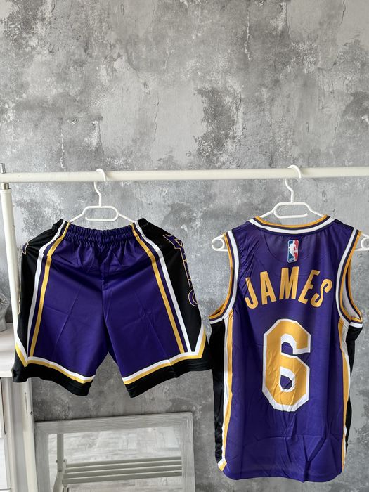 Compleu baschet Lakers Nike Jordan 6 James