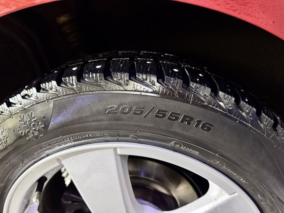 Комлпект зимней резины R16 с дисками
