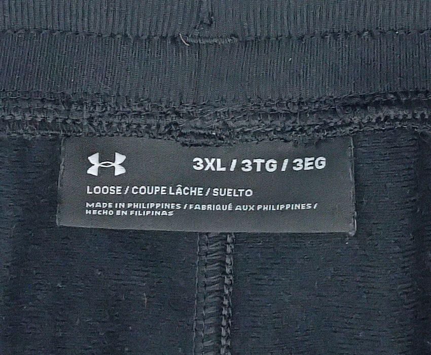 Under Armour UA Sweatpants оригинално долнище 3XL черно спорт долно долница