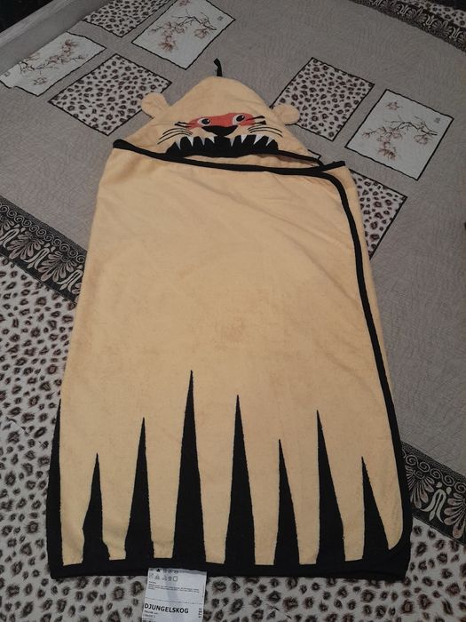 Детское полотенце халат