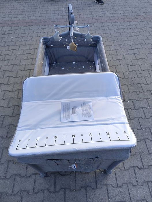 CANGAROO Детска кошара Once upon a time 3 сив