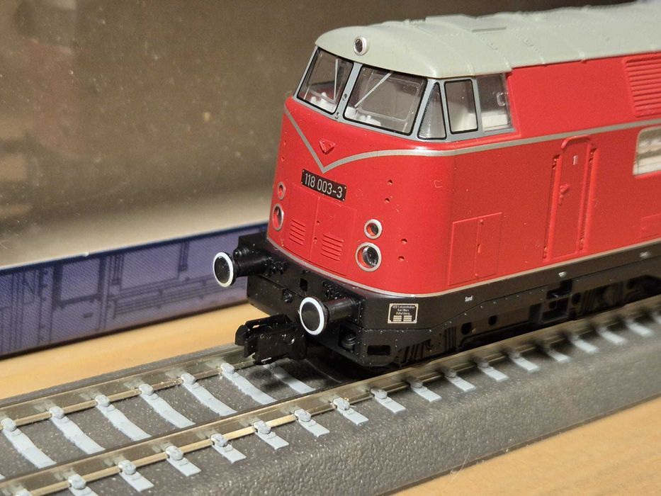 Locomotiva Diesel BR 118 - Tillig - Scara TT