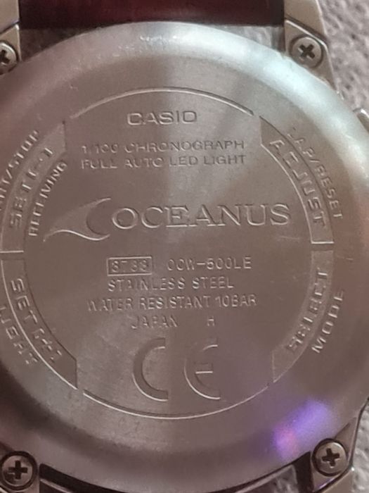 Casio Oceanus ocw 500 LE