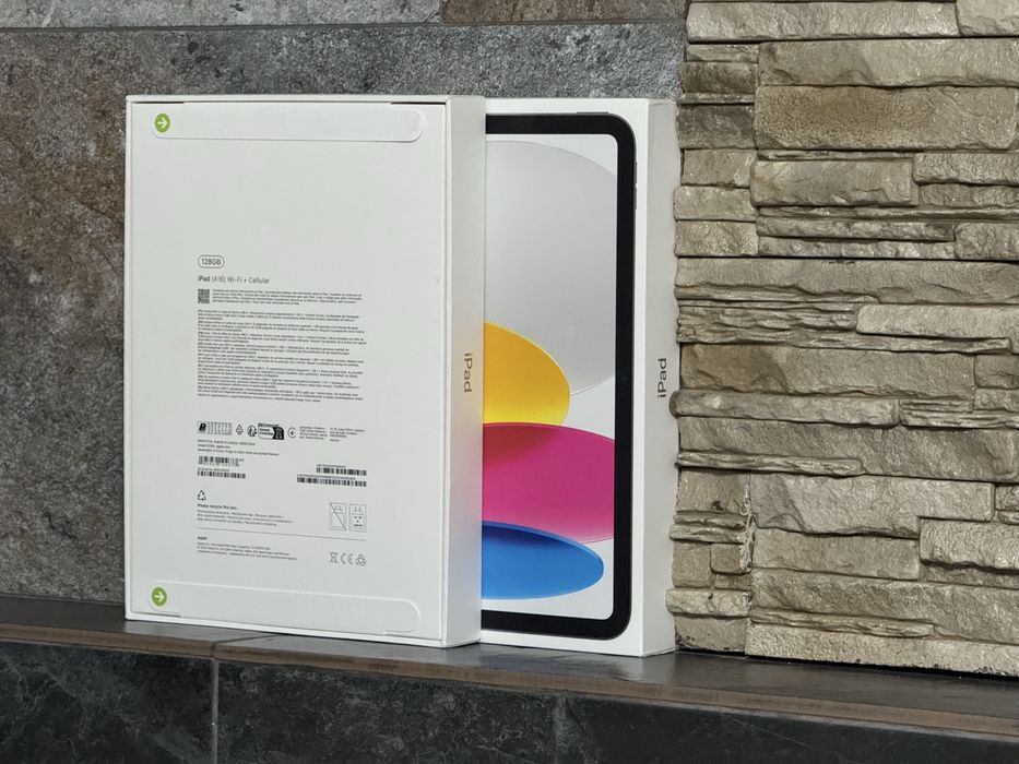 Ipad A16 128GB 5G CELLULAR Silver/ Nou, Sigilat