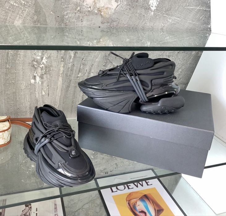 adidasi sneakers balmain unicorn black