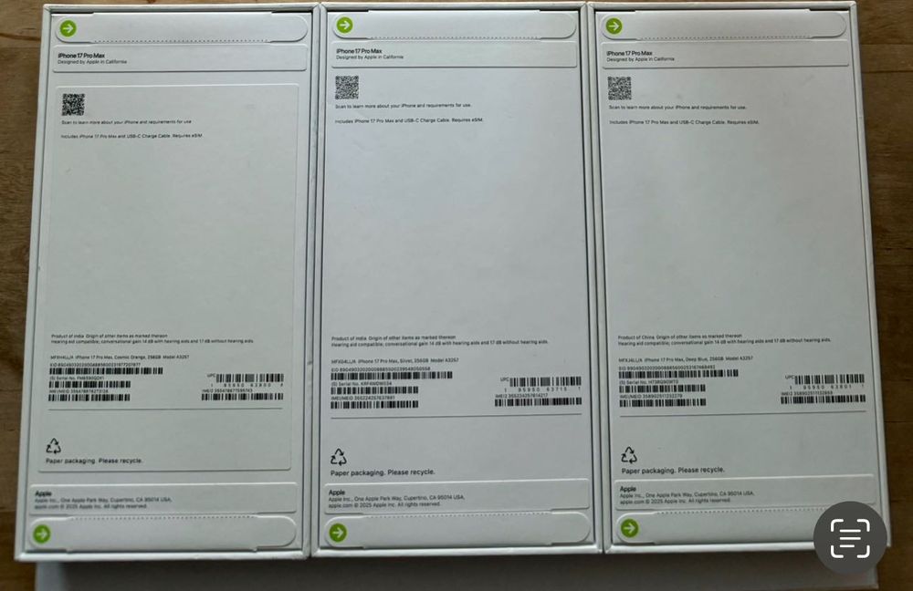 iPhone 17 max pro max