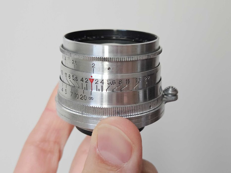 Obiectiv manual Jupiter-8 5cm F2 - LTM - 1957