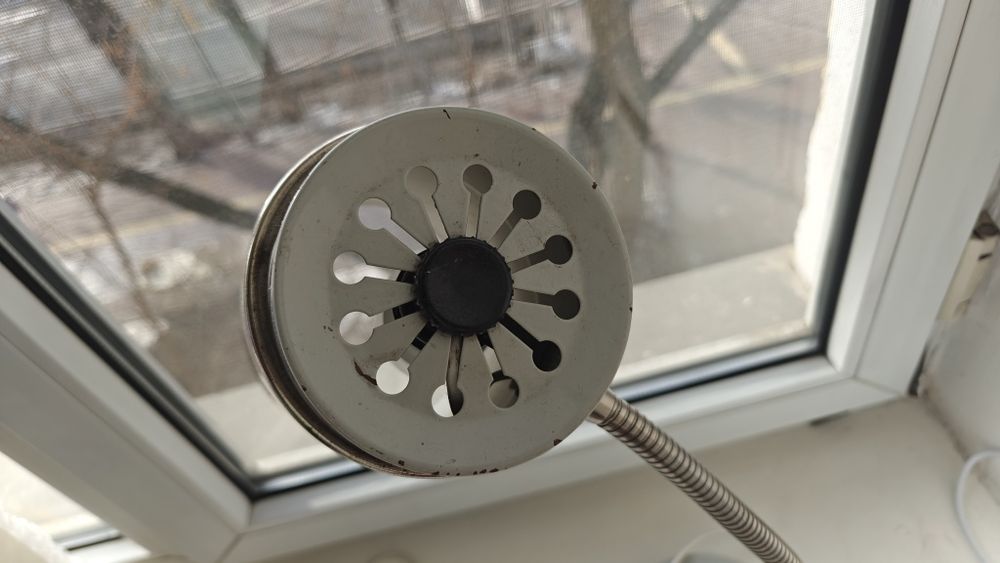 Советская лампа настольная