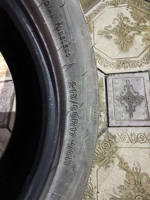 Шины 215/60R17 зимние б/у