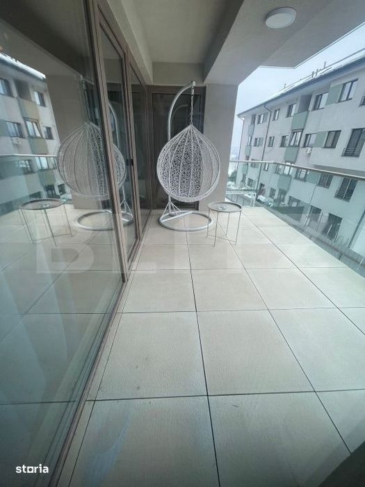 Apartament 2 camere, 70 mp, prima inchiriere, parcare, terasa, Borhanc