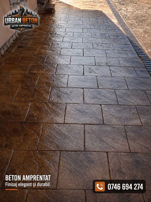Urban Beton – Beton Amprentat Premium | Curți, Terase, Alei